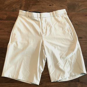 Nike Mens Medium Dri-Fit Khaki Golf Shorts
